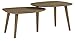 Amazon Brand – Rivet Allyson Mid-Century Modern Two-Shelf Adjustable Coffee Table, Walnut