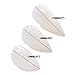 3 Pairs Vampire Fangs Teeth with Adhesive Halloween Party Cosplay Props Decoration White Horror False Teeth Props Party Favors Dress Up Accessories, 3 Sizes