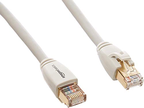 AmazonBasics RJ45 Cat7 Network Ethernet Patch Internet Cable - 25 Feet
