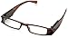 Foster Grant Liberty Rectangular Reading Glasses, Tortoise/Transparent, 50 mm, +1.75