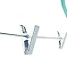24 Pack Adult Clothes Velvet Hangers with Clips Teal Ultra Thin No Slip 17