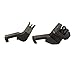 J&E Machine Black Ops TacticalÂ AR15 AR 15 Front and Rear 45 Degree Rapid Transition BUIS Backup Iron Sight