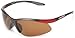 PEPPERS Men's Ricochet Shield Sunglasses,Grey Frame/Brown Lens,one size