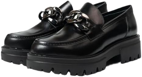 Amazon.com | Paul Green Womens Wellesley Loafer Black Toffee Combo