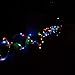 LEDIKON 2 Pack Multi Color LED Rope Lights Battery Powered,Waterproof 33ft 100 LED Dimmable Outdoor Fairy String Lights,Firefly Lights Remote Control with Timer for Christmas,Patio,Party,Unicorn Decor
