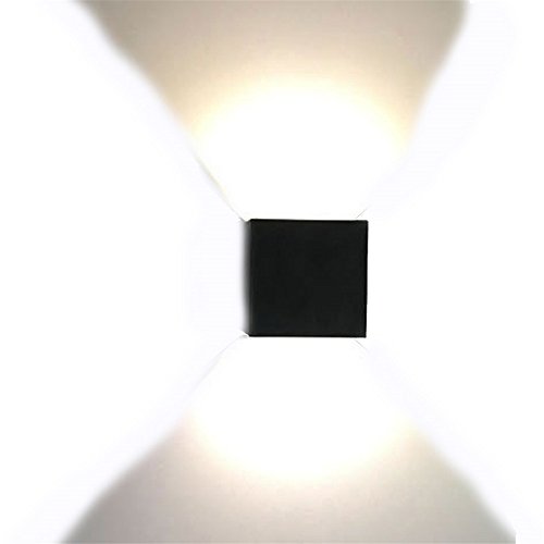 Buy Modern LED Square Up Down Wall Lamp Spot Light Sconce Lighting Day ...