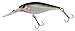 Berkley Flicker Shad Fishing Lure, Black Silver, 5/16 oz, 2 3/4in | 7cm Crankbaits, Size, Profile and Dive Depth Imitates Real Shad, Equipped with Fusion19 Hook