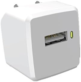USBelieve USB Wall Charger, 12W(2.4A) Compact USB Power Travel Adapter for Apple iPhone 7 6 6s plus SE, iPad, Nexus and Android Cell Phones (Wall Charger)