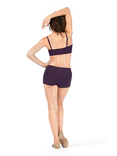 Theatricals Adult Dance Shorts N5505EGGS Eggplant Small