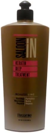 Saloon'IN Keratin Deep Treatment 17.6 oz (500 g) by Recamier Professional