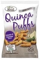 Quinoa Jalapeno & Cheddar Puffs 113g by Eat Real