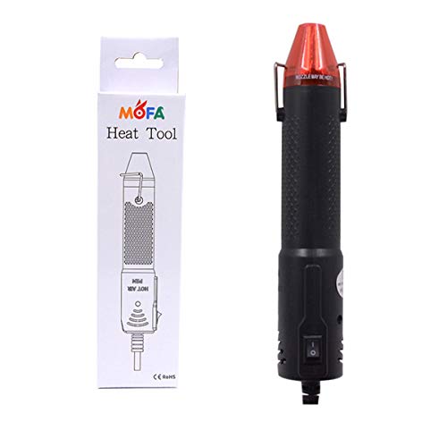 C&KTool 300W Hot Air Gun Multi Function Electrical Heat Tool for DIY Drying Clay Candle Heat Shrinkable Tube
