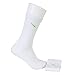 Zulle Men's 4 Pack Bamboo Crew Dress Socks-Moisture Wicking,Deodorant,Ultra Soft (white)