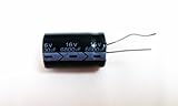 2 PCS Electrolytic Capacitor 6800uf 6,800uf 6800mfd 16V High Temperature 105c degrees