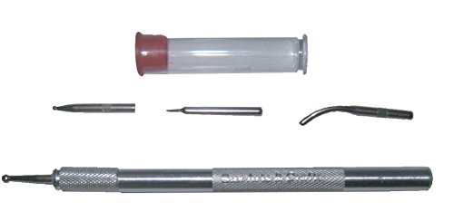 Sax paper embossing and burnishing tool set