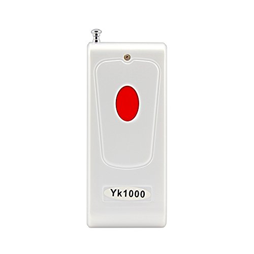 KERUI Black Color N6120G 120 Zones Wireless Home/School Alarm Systems Security Auto Dialing Dialer + 2PCS Wired Glass Break Sensor Detector + Wireless Panic Button