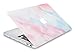 LuvCase 2 in 1 Rubberized Hard Shell Case with Keyboard Cover Compatible MacBook Air 13 Inch 2019/2018 New Version A1932 Retina (Touch ID) (Pale Pink Mist)