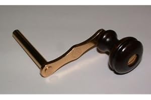 Kieninger Crank Winding Key Sz 8 Fits Howard Miller, Hermle, Urgos, Sligh, Ridgeway, and Others