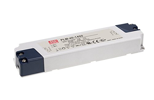 MW Mean Well PLM-40-500 80V 500mA 40W Single Output LED Power Supply with PFC