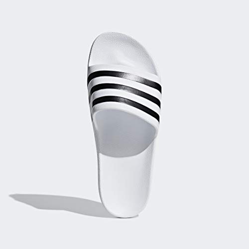 adidas Unisex Adilette Aqua Slides, Cloud White / Core Black / Cloud White, 38 EU thumbnail 3