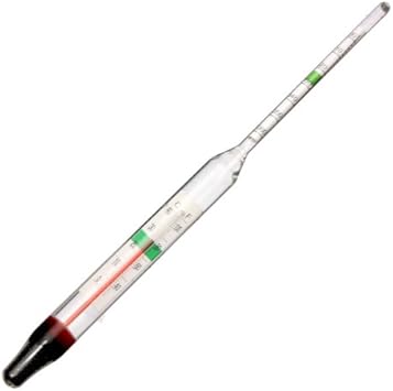 Meco Tm Aquarium Glass Hydrometer Fish Tank Water Temperature Thermometer Salt Marine Amazon Co Uk Pet Supplies