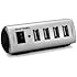 Gear Head USB 2.0 4-Port Hub with Energy Saving Switch (AC Powered) (RoHS) (UH5500ESP)