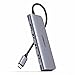 UGREEN USB C Hub, USB C HDMI Adapter 6 in 1 Type C Hub with 4K USB C to HDMI, SD TF Card Reader, 3 USB 3.0 Ports for MacBook Pro 2019/2018/2017, Galaxy Note 10 S10 S9 S8 Plus, Chromebook, XPS Aluminum primary