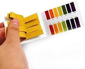 DEVOTION Litmus pH Test Strips, Universal Application Full Ph 1-14 Test Indicator Litmus Paper Strips Tester for Saliva Urine Water Soil Testing