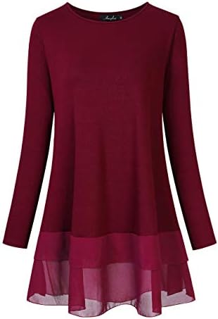 womens plus red tops