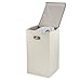 Sagnizer laundry basket, Folding laundry hamper Ivory laundry sorter