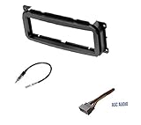 Single Din Car Stereo Dash Kit, Wire Harness, Antenna Adapter for some Dodge 02-07 Caravan, 02-04 Dakota, 02-03 Durango, 02-05 Intrepid, 02-06 Neon, 02-05 Ram 1500, 03-05 Ram 2500/3500, 02-06 Stratus