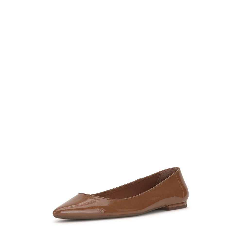 Jessica Simpson Women’s Cazzedy Ballet Flat, Caramel, 8