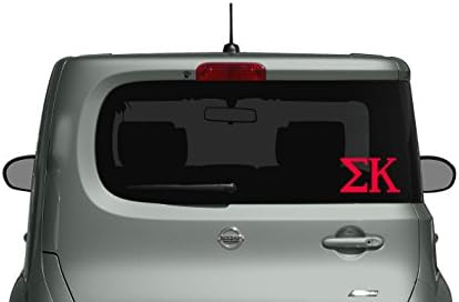 Sigma Kappa Decal (Red)