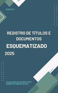 Livro REGISTRO DE TÍTULOS E DOCUMENTOS ESQUEMATIZADO (DIREITO NOTARIAL E REGISTRAL ESQUEMATIZADO)