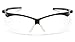 Pyramex Safety Products SB6310STP PMXTREME Safety Glasses, Clear Anti-Fog Lens with Black Frame & Cord, Clear