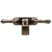 Builders Shoppe 3210BZ/4120BZ RV/Motorhome Replacement Non-Metallic Two Handle Tub Shower Faucet Valve Diverter with Matching Hand Held Shower Set Brushed Bronze Finish