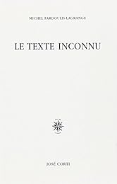 Le  texte inconnu