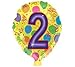 BARNEY 2nd BIRTHDAY PARTY Balloons Decorations Supplies Baby Bop (MULTI, 1)