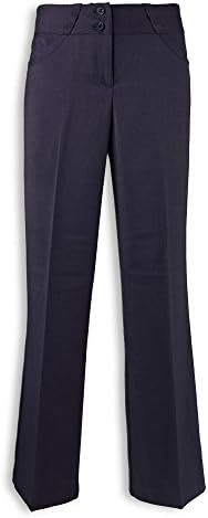 Icona by Alexandra Workwear Womens Icona Wide Leg Trousers Navy 22 S