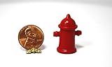 Dollhouse Miniature Red Fire Hydrant by International Miniatures
