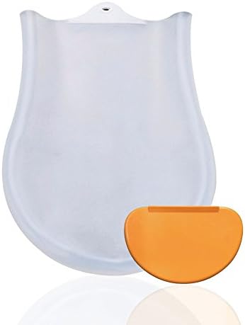 Co Kneading Bag | Set of 51 oz Silicone Kneading Dough Bag and Bowl Scraper | Premium Non Stick Non Toxic Bakeware Mixer for Preserving Storing Bread Pizza Pastry Tortilla Jellies Marinating Meat