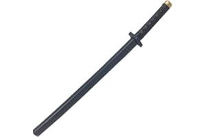 MINGSHAO 30" Traditional Japanese Foam Samurai Sword Katana Cosplay LARP Cosplay for Halloween Xmas Anime Gift Outdoor