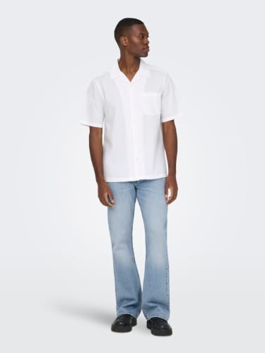 Only & Sons Onsgibb Bootcut LB 7818 Azg Dnm para Hombre