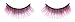 Zinkcolor Hot Pink Black False Synthetic Eyelashes E023 Dance Halloween Costume