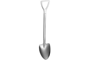 Long Handle Dessert Spoon,Portable Stainless Steel Watermelon Ice Cream Retro Shovel for Kitchen(Style 3)