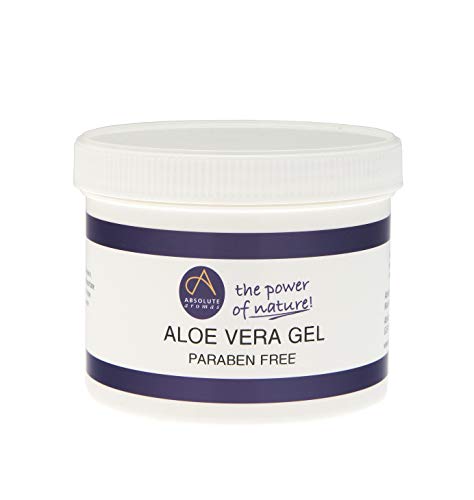 Absolute Aromas Aloe Vera Gel - Cooling, Soothing and Hydrating for Skin and Hair (Aloe Vera Unscented, 500g)
