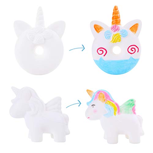 4 LEEHUR+Squishies+Unicorn+Squishy+Squeeze