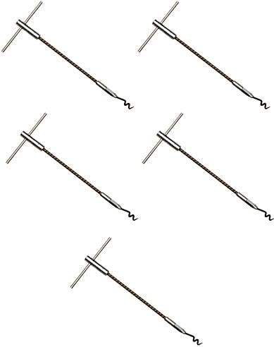 Palmetto 1101 Packing Extractor, Flexible Shaft, Removeable tip, Size F-1, 7-1/2 inch Length, for Packing Sizes 1/4 & up (5-(Pack))