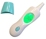 Best Baby Thermometer - Digital, Infrared, Clinical Thermometer Gives Accurate and Consistent Readings in One Second in Fahrenheit or Celsius - Great for Newborns, Infants, Fussy Toddlers, Children and Adults - Also Measures Room and Water Temperature - 60-Day Guaranteed.