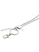 Braided PU Leather Necklace LANYARDs Keychain for key, ID holder, Cell phone, USB, or Camera (Silver)